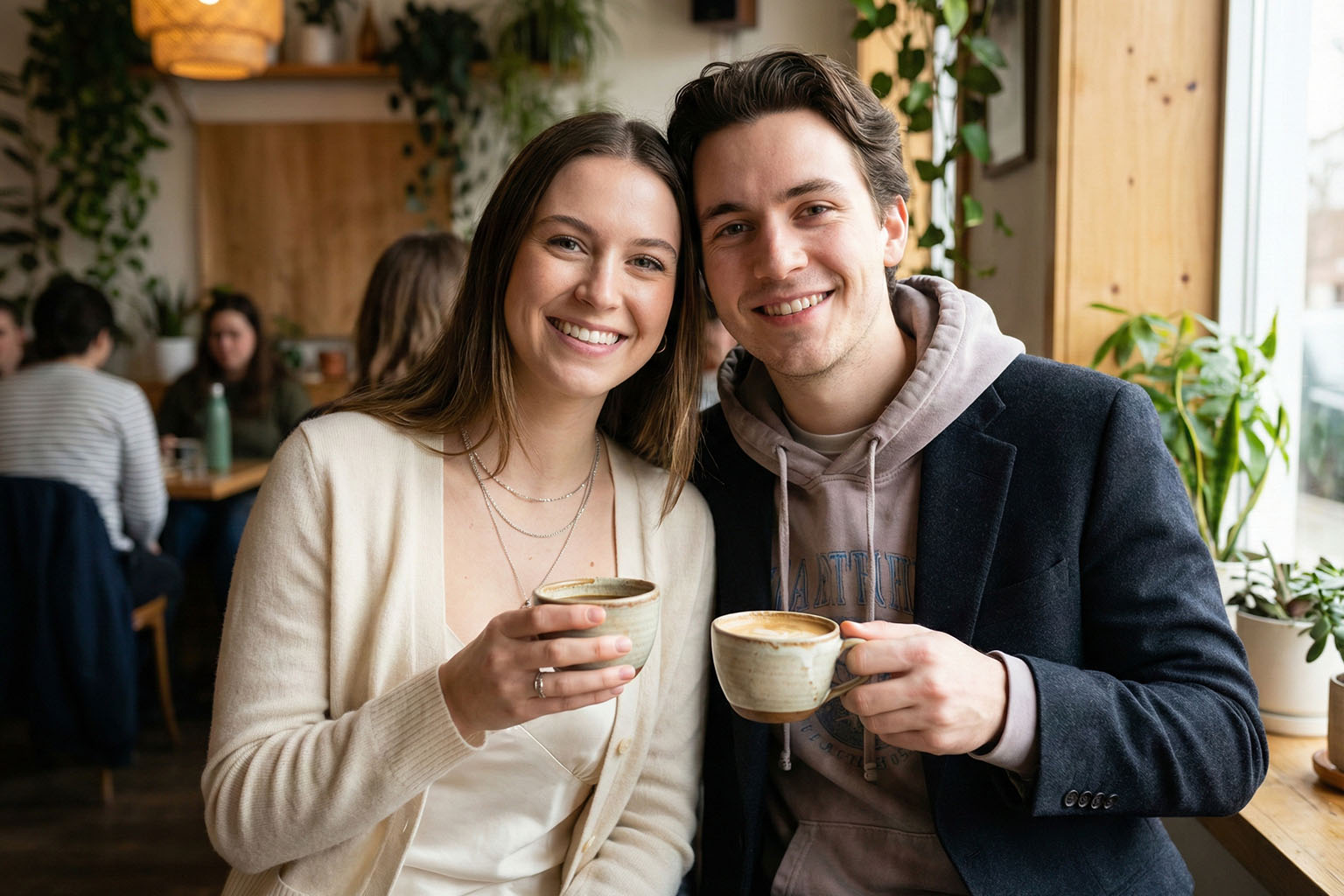 Happy couple